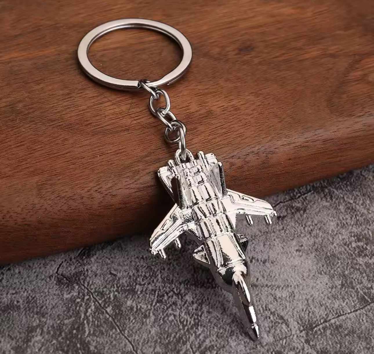 Metal Airbus Airliners Fighter Jet Plane Warplane Helicopter Airplane Keyring 3D Bomber Aircraft Keychain Warcraft Key Chain