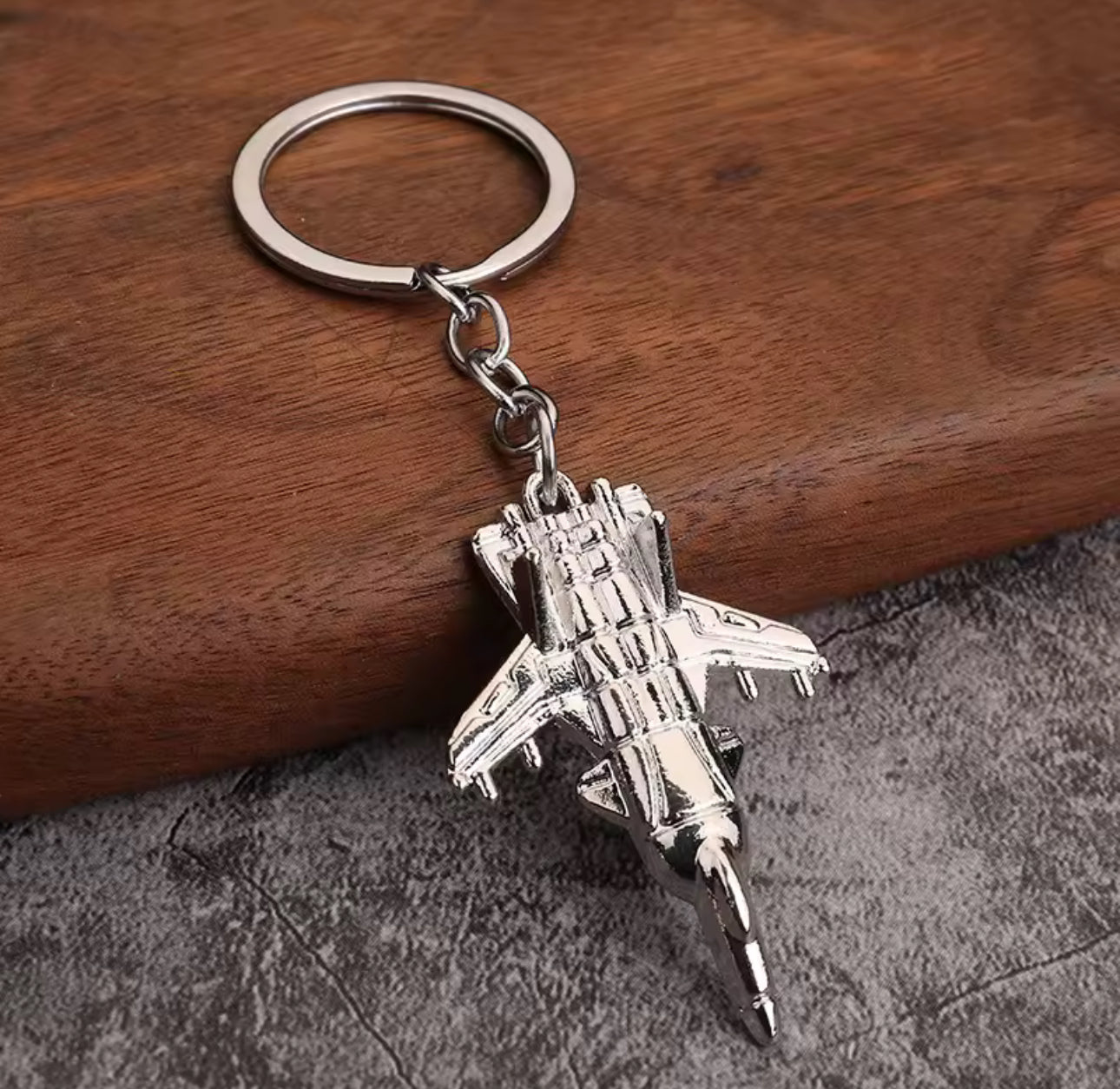 Metal Airbus Airliners Fighter Jet Plane Warplane Helicopter Airplane Keyring 3D Bomber Aircraft Keychain Warcraft Key Chain