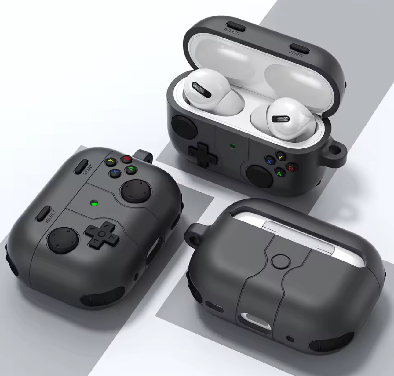 Case For AirPods Pro 2 3D Gamepad Gameboy Earphone Accessories Soft Protector Case Cover For AirPods 1/2/3