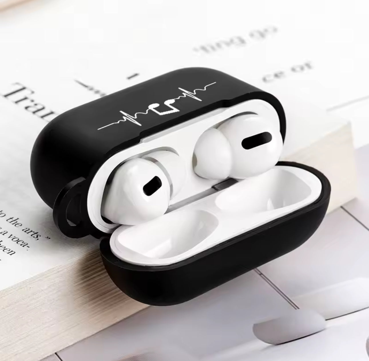 Case For Apple Airpods Pro 2 Case Slogan Simple Text Dont Touch Airpods Pro 2 4 3 Silicon Black Earphone Cover Air pod Pro2 Capa
